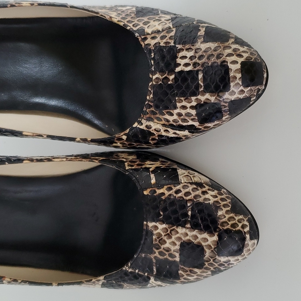 MaxStudio Marabel Snakeskin pumps 6 - Picture 7 of 12